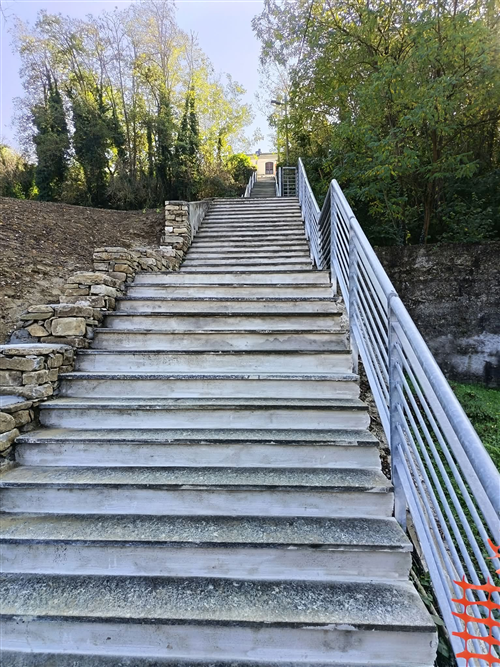 Riapertura scalinata Loc. San Michele